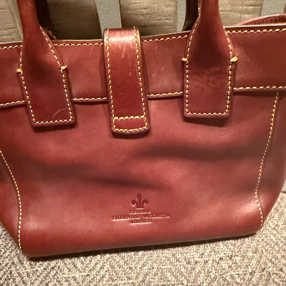 Dooney & Bourke Rich Brown Amelia Tote - Picture 3 of 5